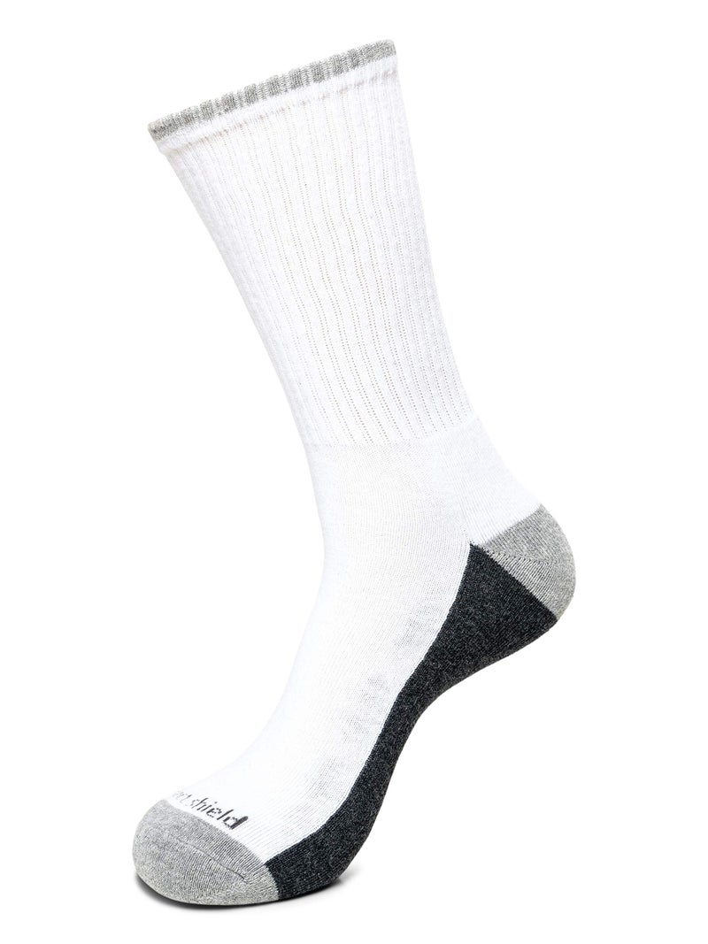 Insect Shield Sport Crew Sock, Stretchy and Comfortable Crew Socks with Padding and Tick Protection - Image 1